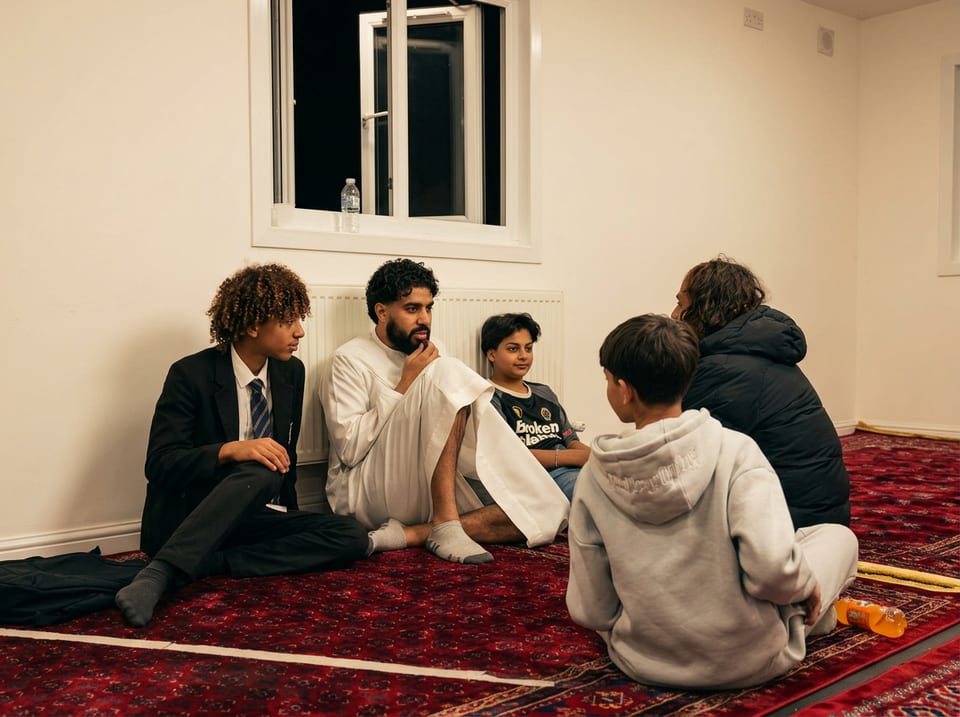 Youth mentoring session