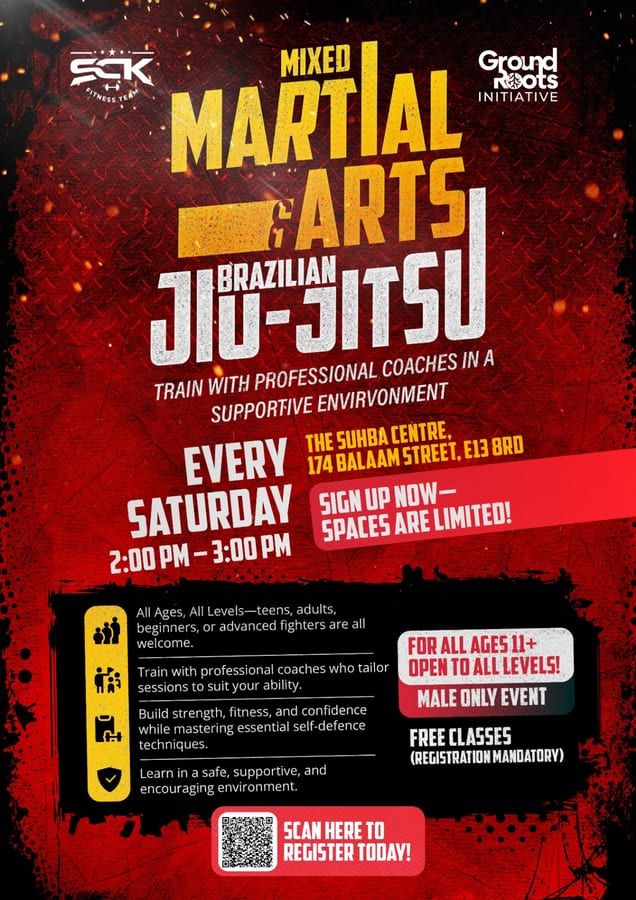 MMA & Brazilian Jiu-Jitsu, Every Saturday